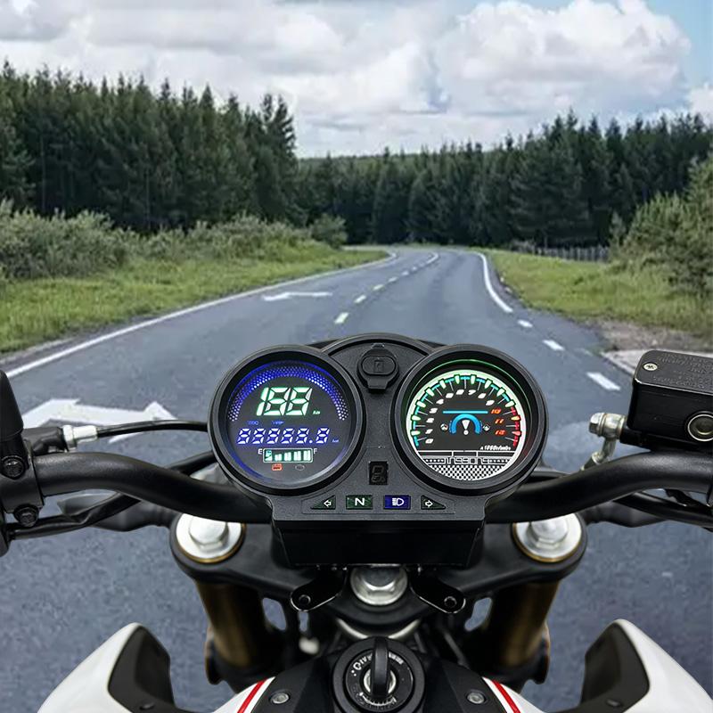 Original Motorcycle Accessories Gauge Cluster Digital Tachometer Dashboard Mileage Meter Speedometer for Bera SBR 150 SBR150