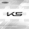 1Pc Car Badges For K8 K5 K3 Sportage Forte Cerato RIO Rear Trunk Emblem Metal 3D Stickers Body Decals Lettering Decor Styling