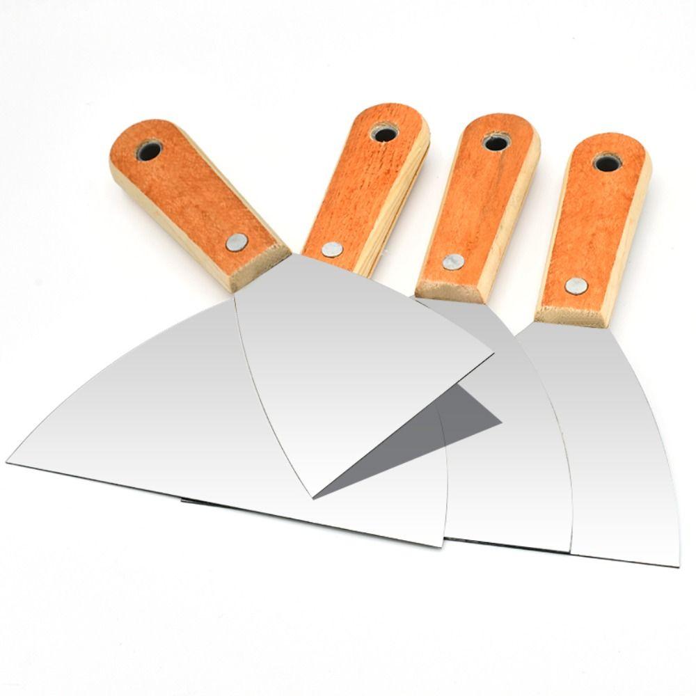 Wood Handle Paint Tools Non-slip Handle Cleaning Trowel High Quality Cleaning Scraper Household