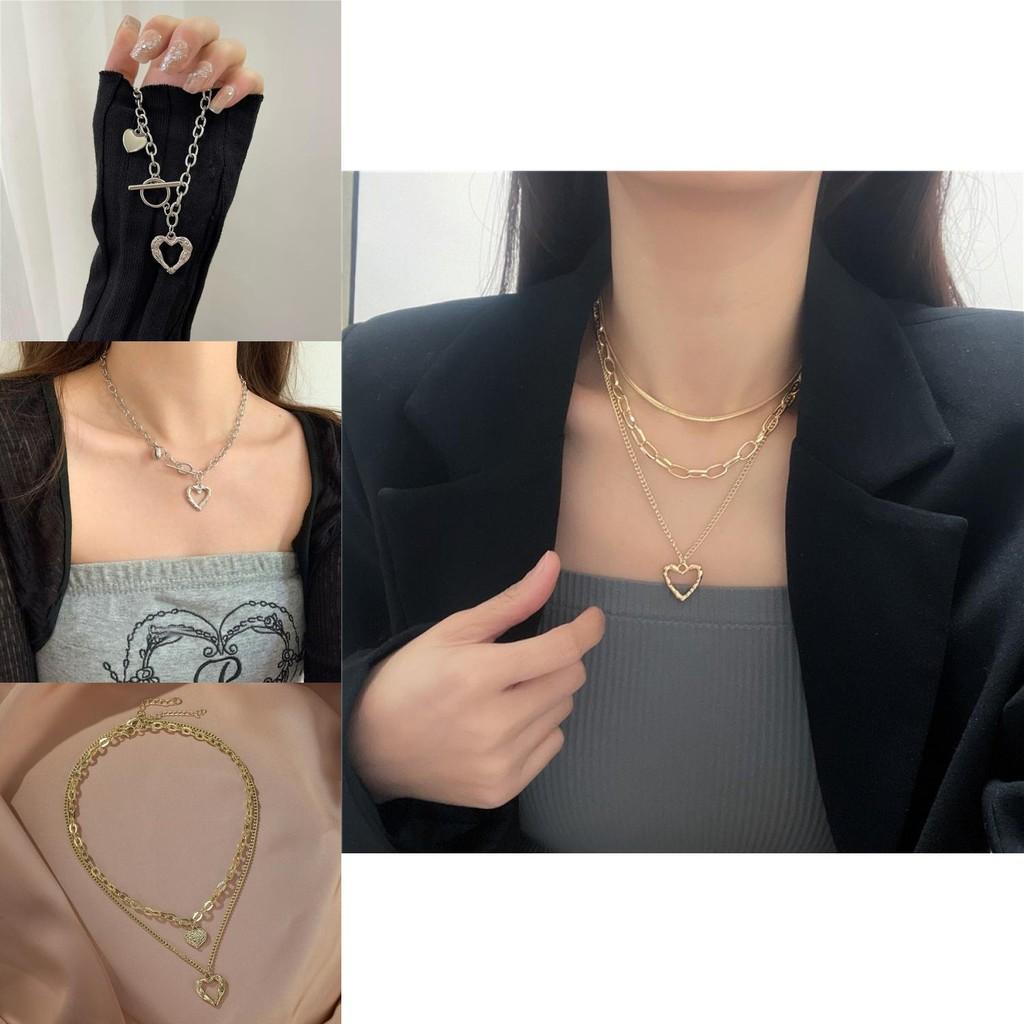 Quality Heart Premium Shaped Necklace With Angel Wings For Trendy Fashion Womens