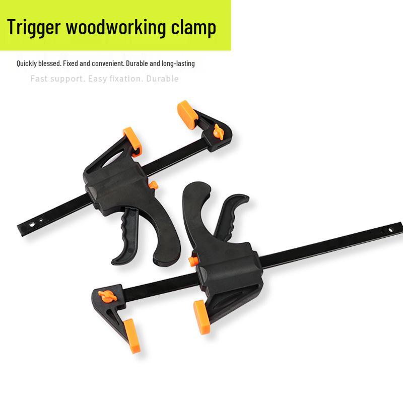 

Special Offer F-Clamp: Quick, Practical Forged Steel Rocker Clamp in Sizes 4-24 inch & 30 inch for Woodworking 8007(4 inch)