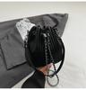 This Year, Niche Pleated Bags Are Popular, Women's 2025 New Spring and Summer Messenger Bags, Handbags, Korean Versatile Bucket Bags.