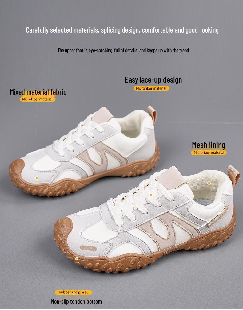 2025 Autumn German-Style Women's Plus-Size Versatile Forrest Gump Casual Shoes, Sizes 36-42
