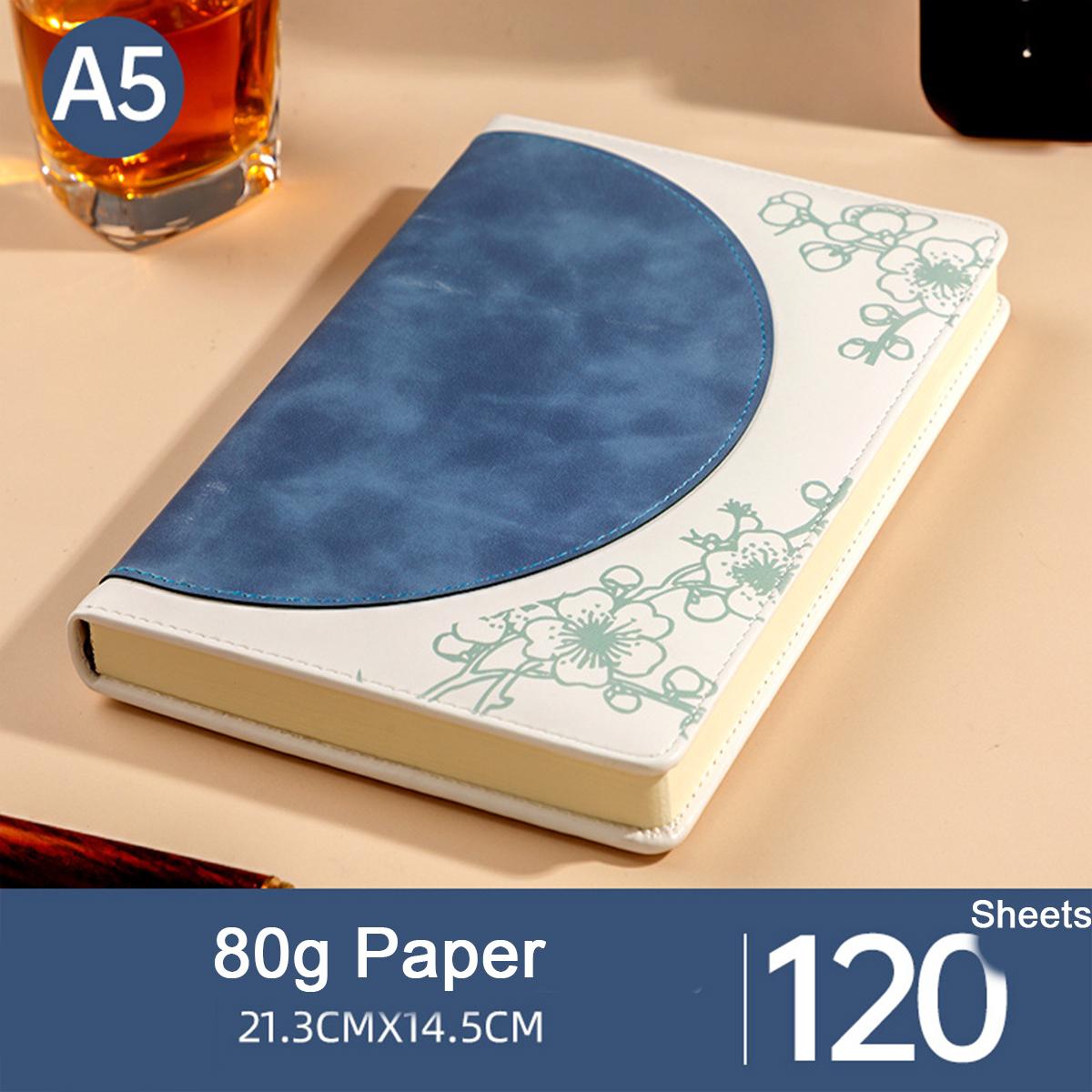 

Кожаный деловой блокнот формата А5, студенческий дневник, журнал для записей рабочих встреч, путевой дневник, книга для выписок, 120 листов, 240 страниц A5