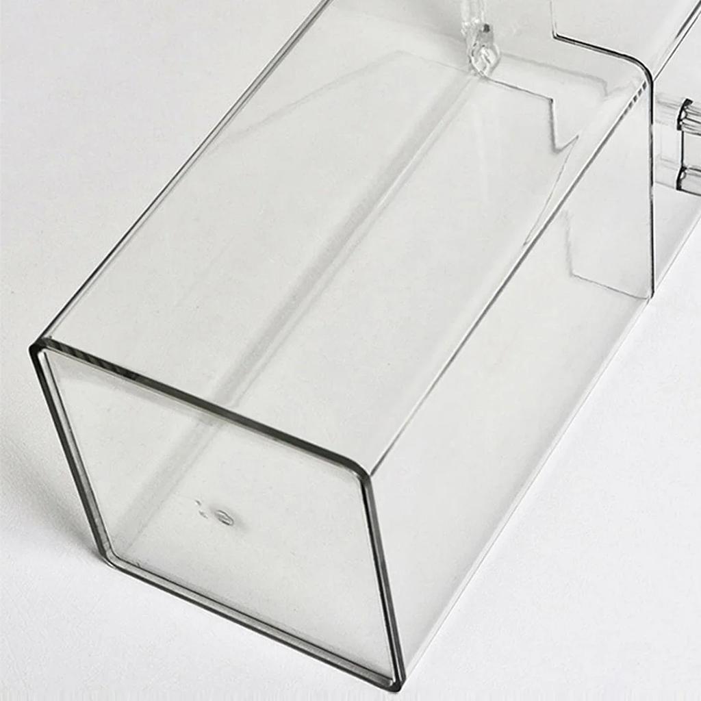 1pc-makeup Brush Storage Box Simple and Transparent Multifunctional Makeup Brush Storage Rack Simple Durable and Practical