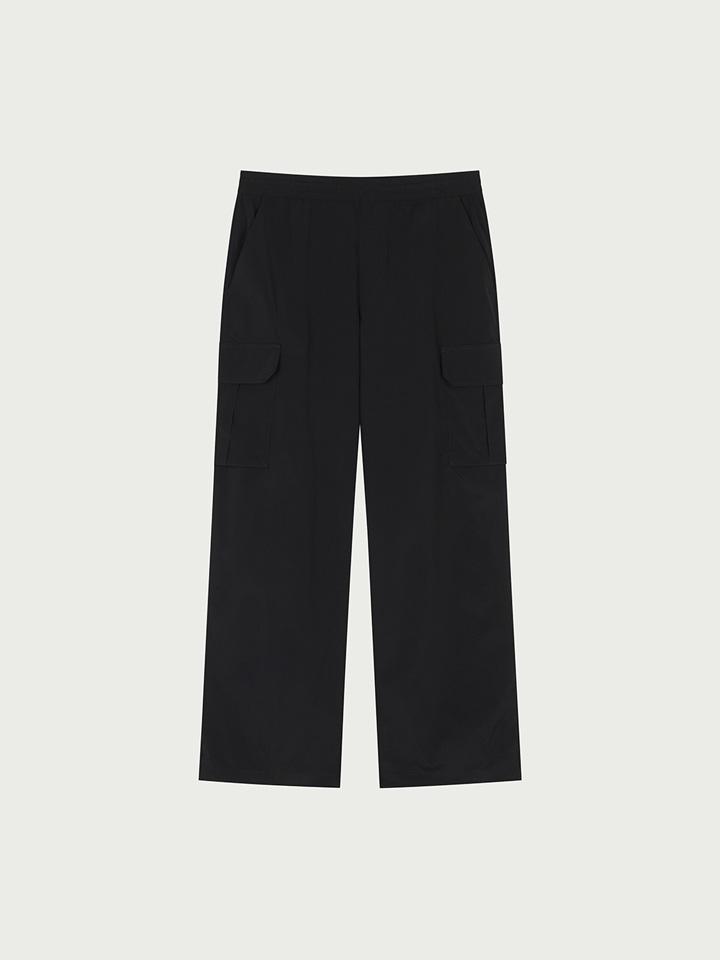 HANGTEN Unisex Stretch Cargo Wide Pants_100(10570-050-401-41)