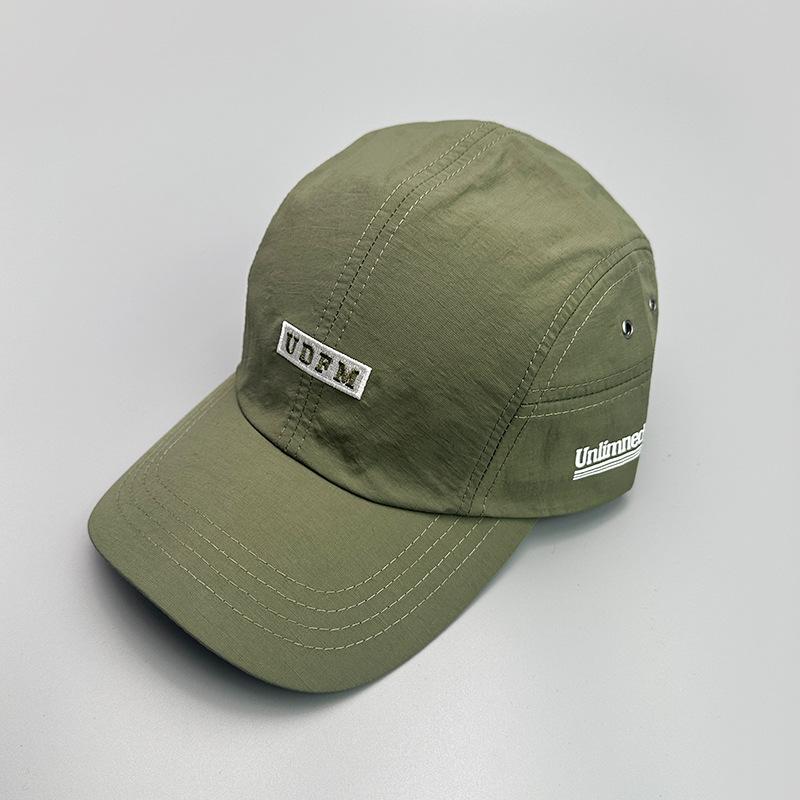 Quick-Drying Waterproof Embroidery Letter Baseball Hat Men'S And Women'S Outdoor Mountaineering Travel Breathable Cap