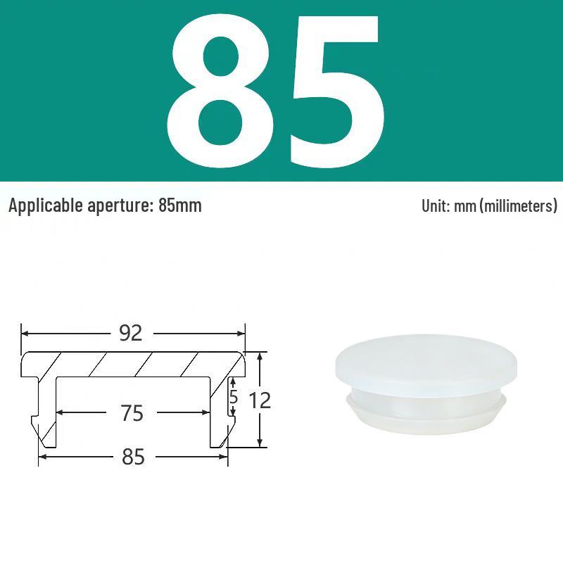 High-Temp Resistant Silicone Rubber Stopper with Card Slot Sealing Cap