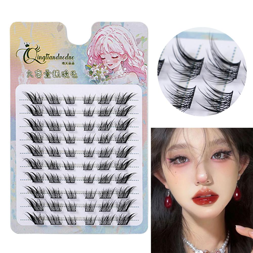 Natural Look False Eyelashes Fox Eye DIY Lash Extensions DIY at Home Anime Lash