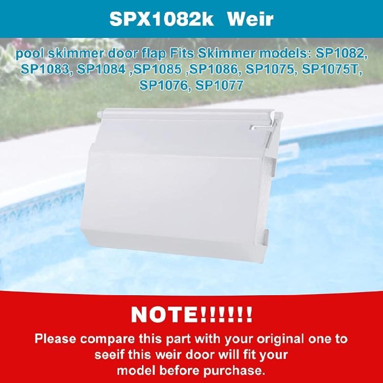 Skimmer Weir For Hayward SP1082K Pool Skimmer Replacement Weir Door Part Hot-Tub