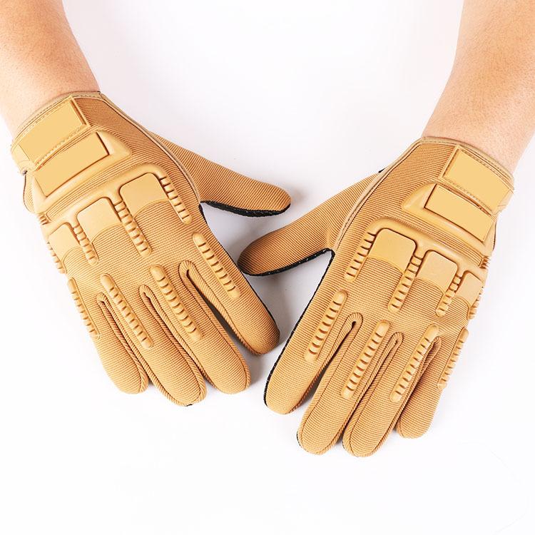 

Men and Women s Full Fingers Sports Mountaineering Sunshade and Anti Slip Fitness Military Fans Long Finger Outdoor Cycling Gloves One size