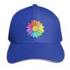 Rainbow Daisy Baseball Cap Sun Hat For Children Hard Hat Funny Hats Luxury Brand FeUnisex Unisexs