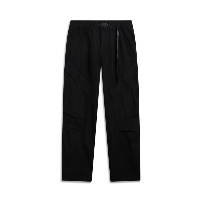 Li Ning Outdoor CF Reflective Loose Fit Casual Pants Men Bottoms AKXV321-5