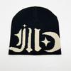 Halloween Series Jacquard Knitted Hat European and American Fashion Skull Portrait Beanie Pullover