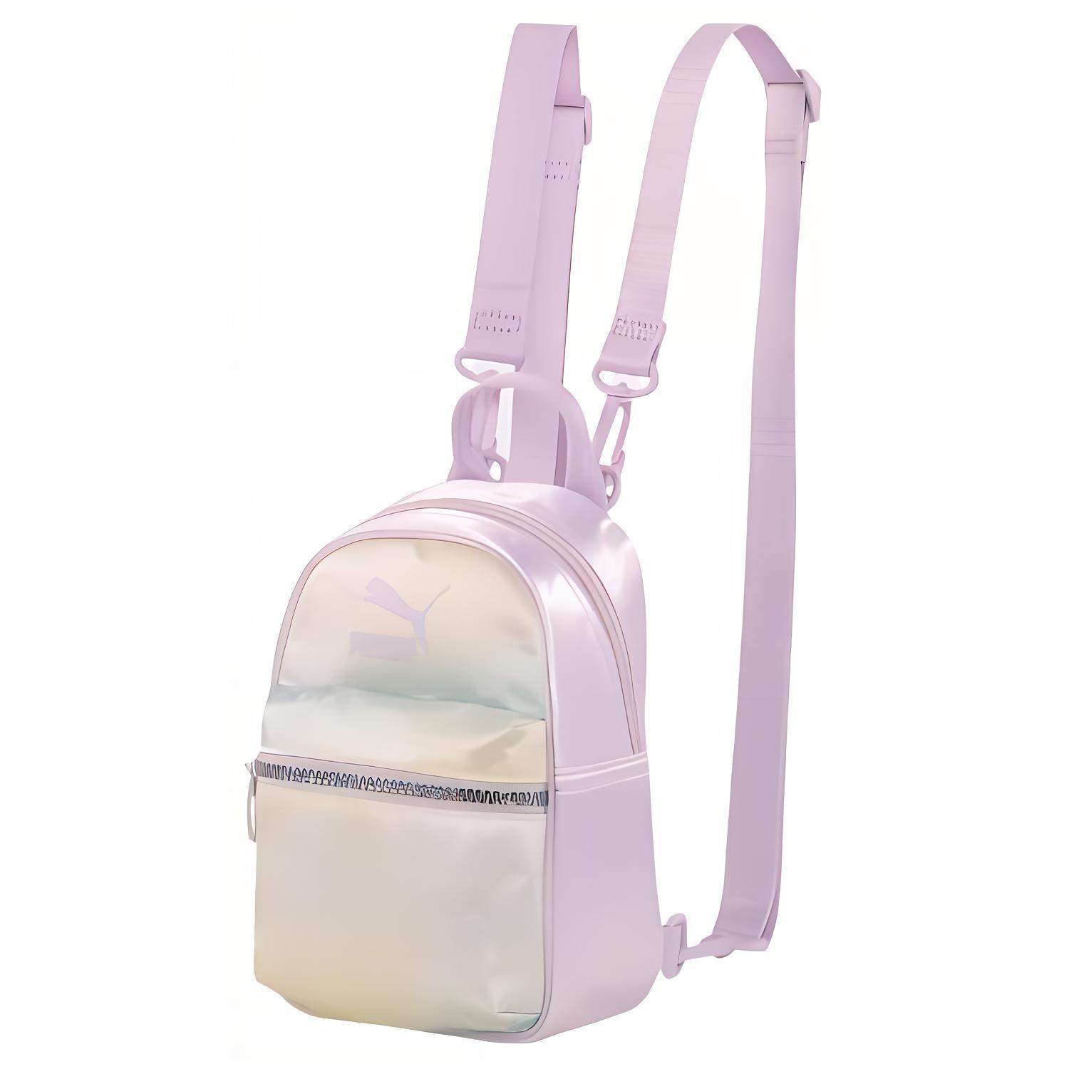 

New PUMA Fabric Backpack Regular Women s Light Purple 078747-02 15.0*8.1*20.6CM