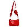 Elegant Retro Street Style Small Pu Crossbody Bag For Daily Use In Multiple Colors