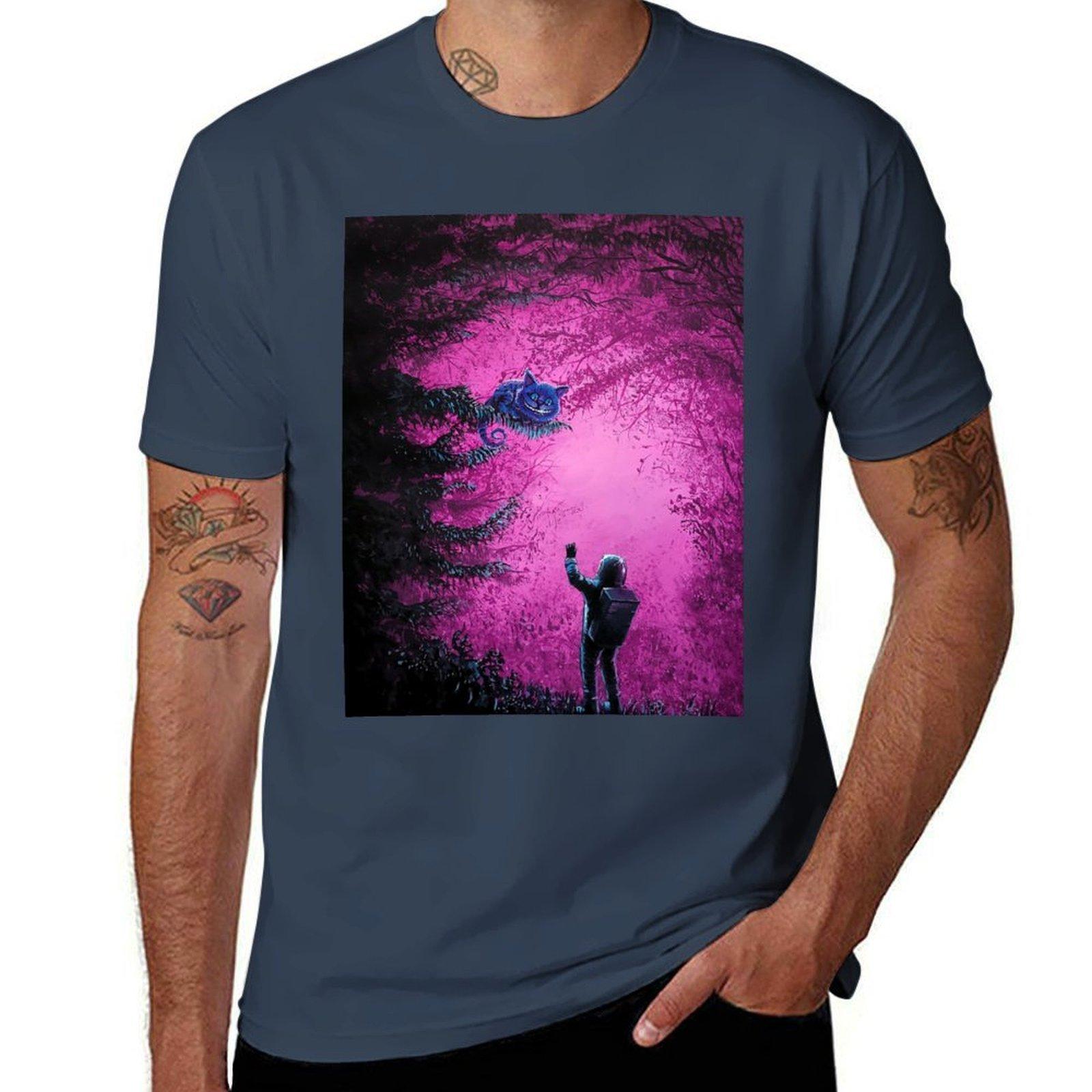 The Cheshires Way Tshirt Classic Basic Casual Tshirt S