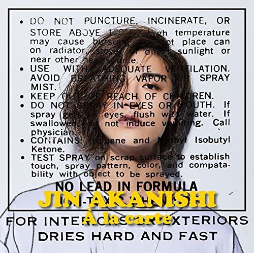 

CD JIN AKANISHI - A la carte Japan ObiJapanese Pop/Rock Used