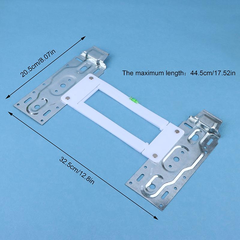 Universal Wall Mount Adjustable Bracket For Home Split Air Conditioner Indoor Unit With Level Gauge