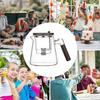 Tea Pot Press Teapot With Strainer Wooden Handle 750ml For Loose Tea Tea Water Separation Gray Transparent