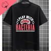 Funny Biology Bacteria and Microbes Selfie Petri Dish Cellfie Graphic Tshir100 Cotton Short Sleeve Humor Style Outdoor Tshirt