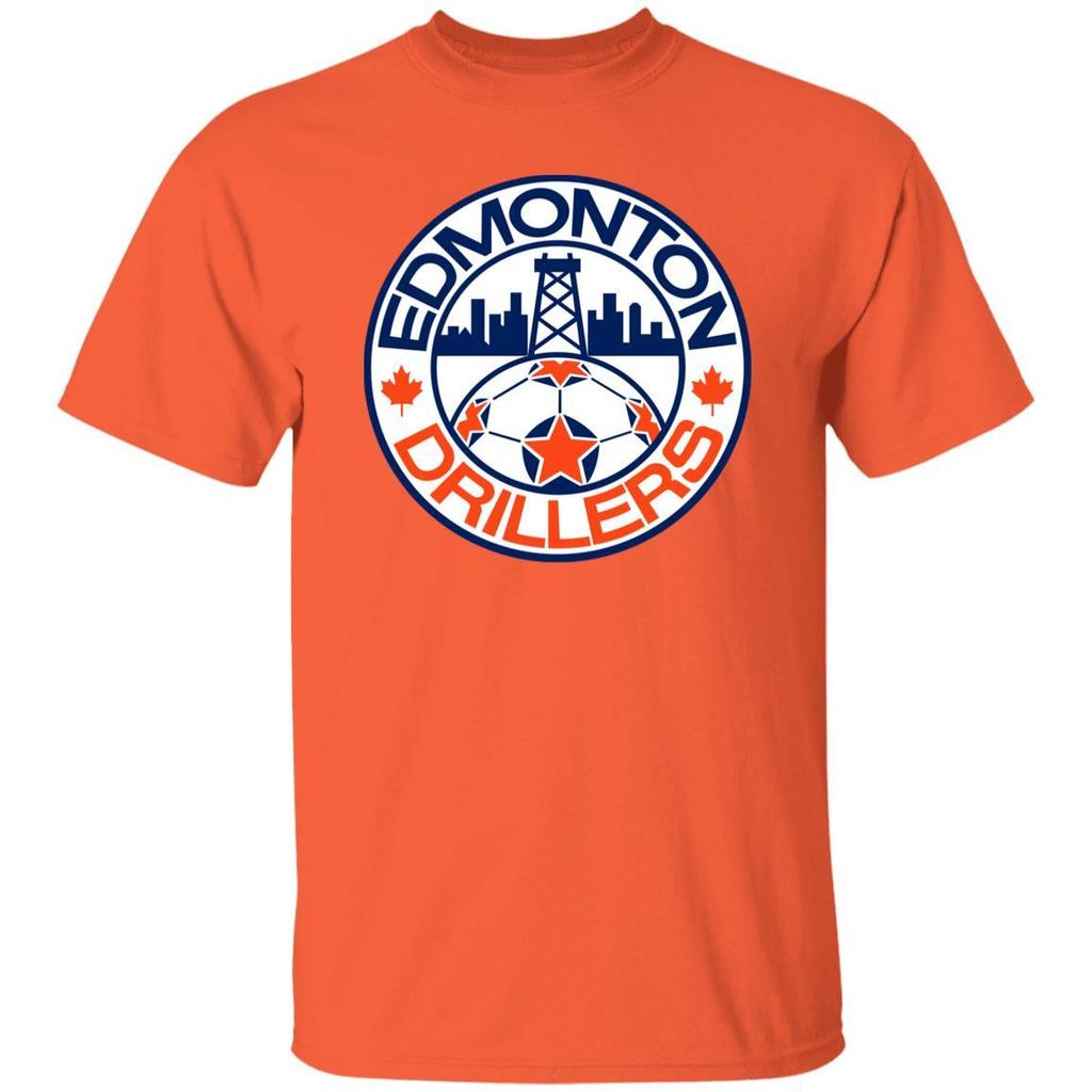 Edmonton Drillers T-shirt Classic NASL Soccer