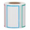 1 Roll 220 Sheet Thermal Label Printer Paper 50x30mm Waterproof Oil Resistant Self Adhesive Thermal Labels 4 Colors