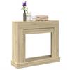Fireplace Surround Sonoma Oak 100x30x87.5 Cm Engineered Wood