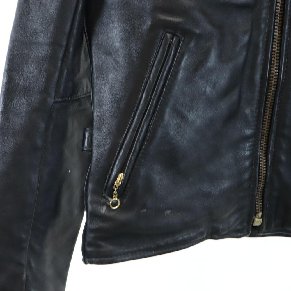 VANSON Made in USA leather Single riders jacket 34 Leather liner included Men's Used