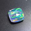 Lab Created Boulder Opal Square Cushion 13 Ct Beautiful Certified Gemstone