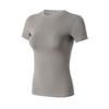 Women's Slimming Short Sleeve Yoga & Running T-Shirt - Breathable, Round Neck Fitness Top for Pilates & Outdoor Activities