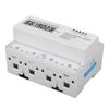 Licznik energii 3-fazowy montowany na szynie DIN, monitor zużycia energii, LCD, licznik energii elektrycznej 230V 400V 5 do 10