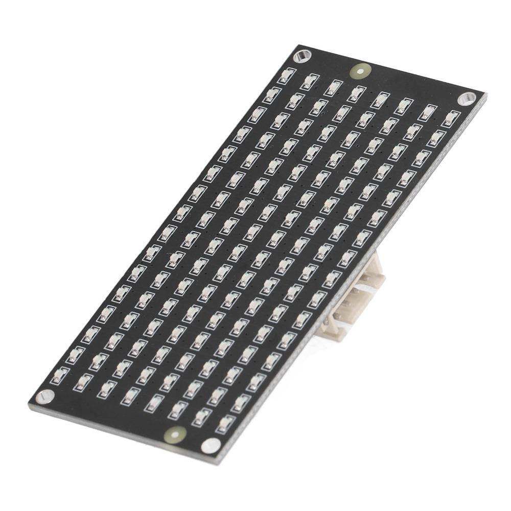 DC3.3‑5V LED Display Module 128pcs Beads Single Board Computers LED Control Module  Temperature