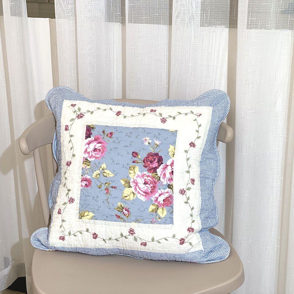 Bohemia Flower Povlak na polštář 45x45 Tištěný povlak na polštář Bílý Luxusní Sametový Měkký Povlak na polštář pro Domácí Dekoraci