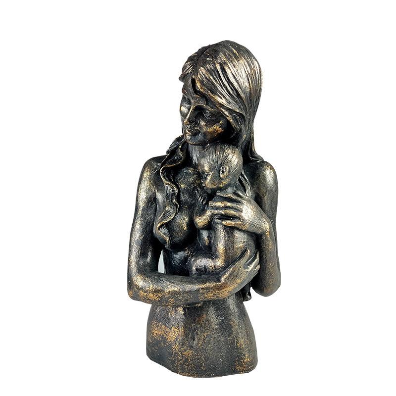 Creative Design Retro Figure Sculpture Nordic Style Home Tabletop Ornament Resin Craft Best Living Room Entrance Decoration