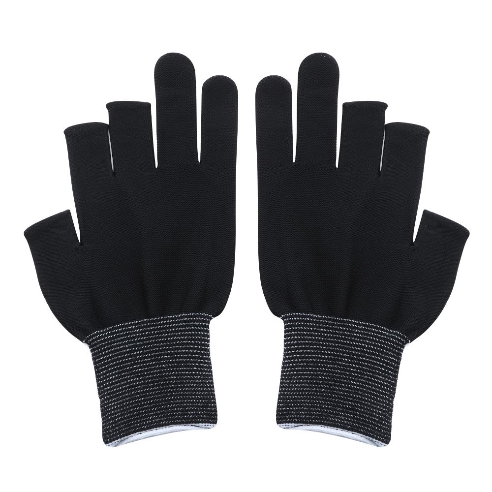 Sports/Biking Sunscreen Driving Mittens Sun Protection Open/Half Fingers Anti-Slip Fishing Gloves