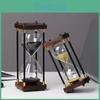 Office Home 3060 Minutes And Furnishings Creative Wooden Hourglass Timer Sand Clock Hour Glass Decorative Decoration Clocks