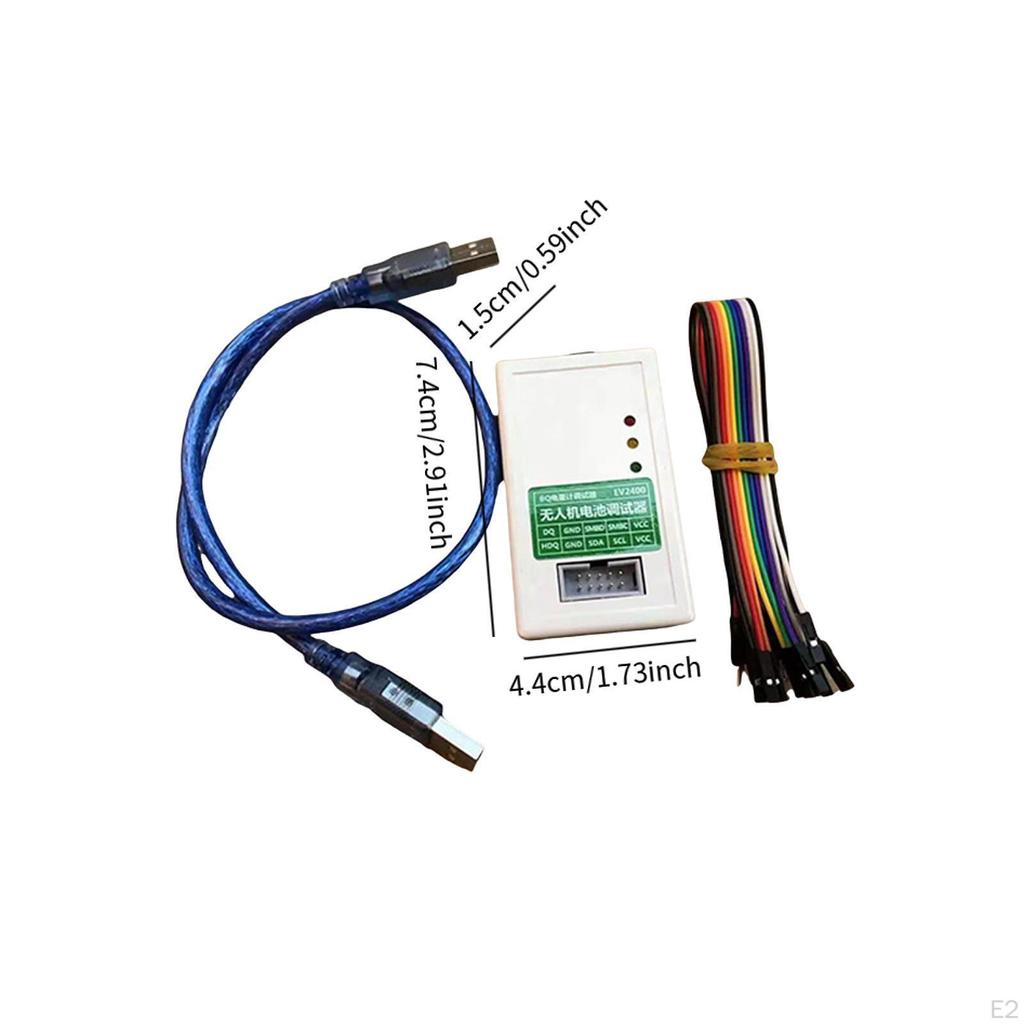 UAV Battery debugger,EV2400 Metering Chip Programmer Programming Tool Accessories Enhances
