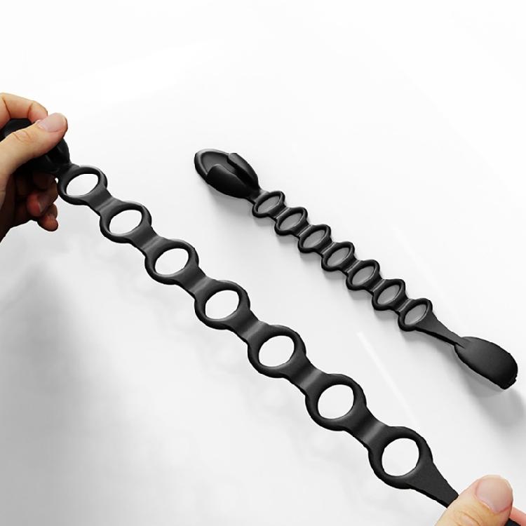 Set Of 10 Adjustable Silicone Garlands Hook Reusable Christmas Wreath Hanger Stocking Ties Wire Management Clip