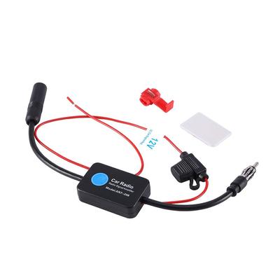 Radio Booster Aerial Signal Booster FM Antenna Amplifier for Car