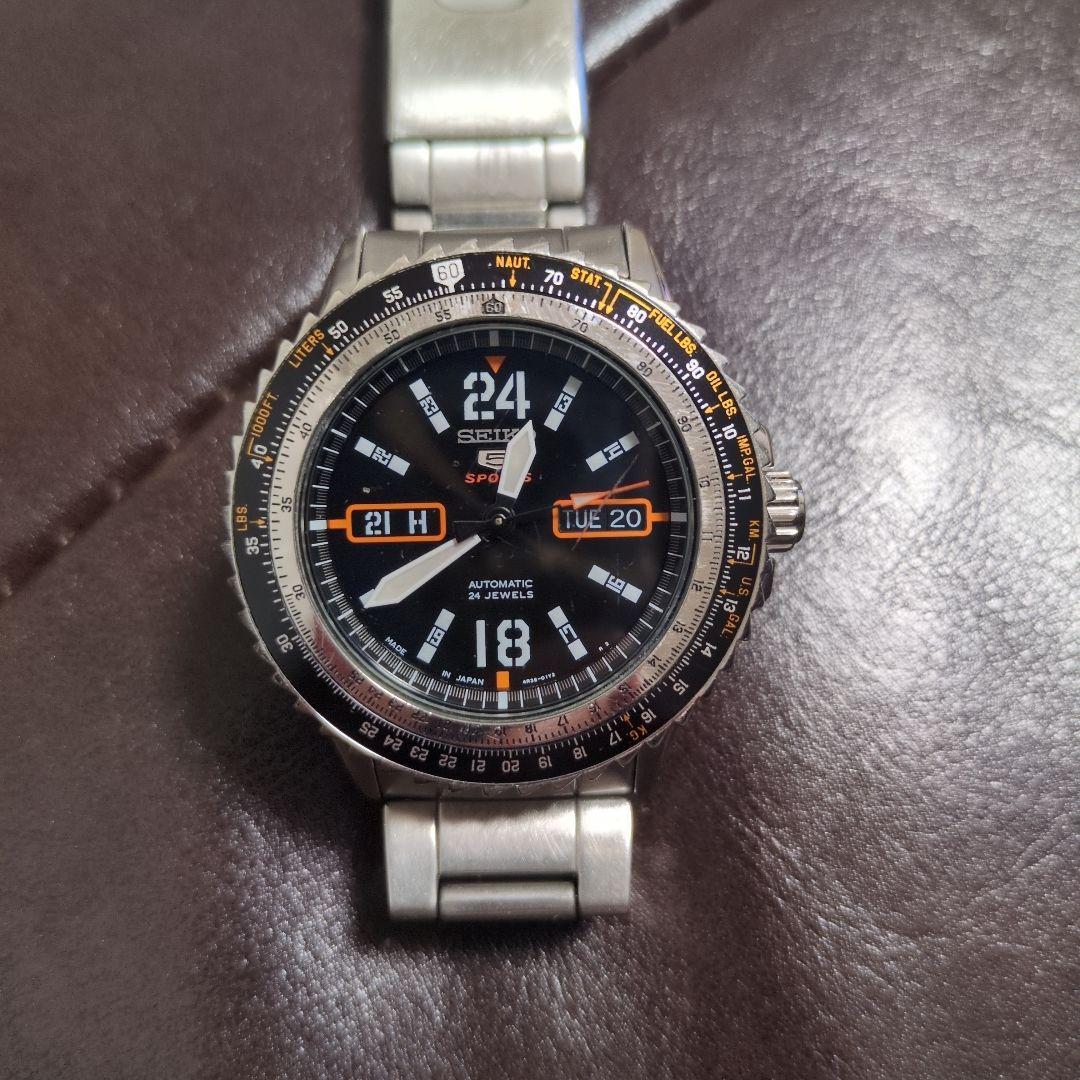 Б/у корпус автоматических часов SEIKO 5 SPORTS
