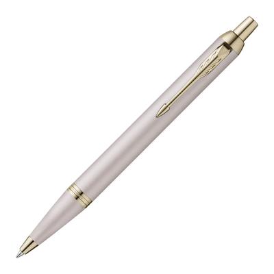 Parker Ballpoint Pen IM Monochrome Champagne CHT Medium Point Gift Box Genuine Imported Product 2173273 Oil-based