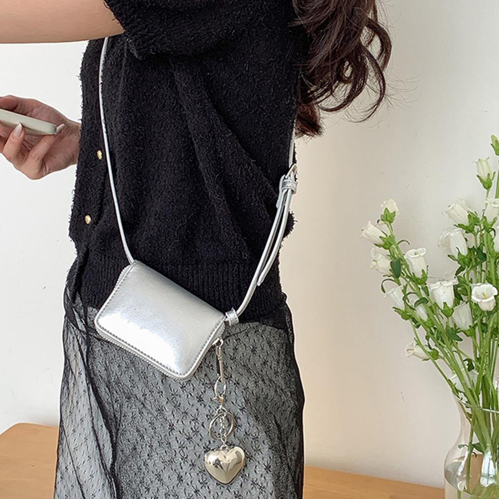 Splashproof Small Square Bag Vintage Bag Large Capacity Leather Crossbody Bag Shoulder Bags for Women Girl Cellphone Bag