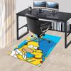 1pc Simpsons Family Portrait Carpet for Playroom Bedroom Living Room Sofa Home Decor,kids Game Area Rug Non-slip Floor Mat Y729101