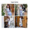 Sancai Plus Size Two-Piece Dress Set