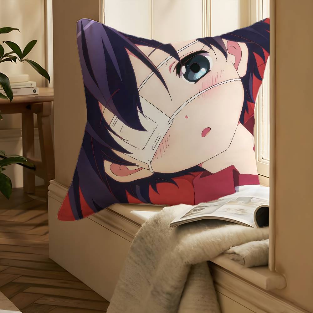 Anime L-Love Chunibyo & Other Delusions-MT Pillow Case Printing Pillowcase Living Room Sofa Cushion Cover Bedroom Room Decor