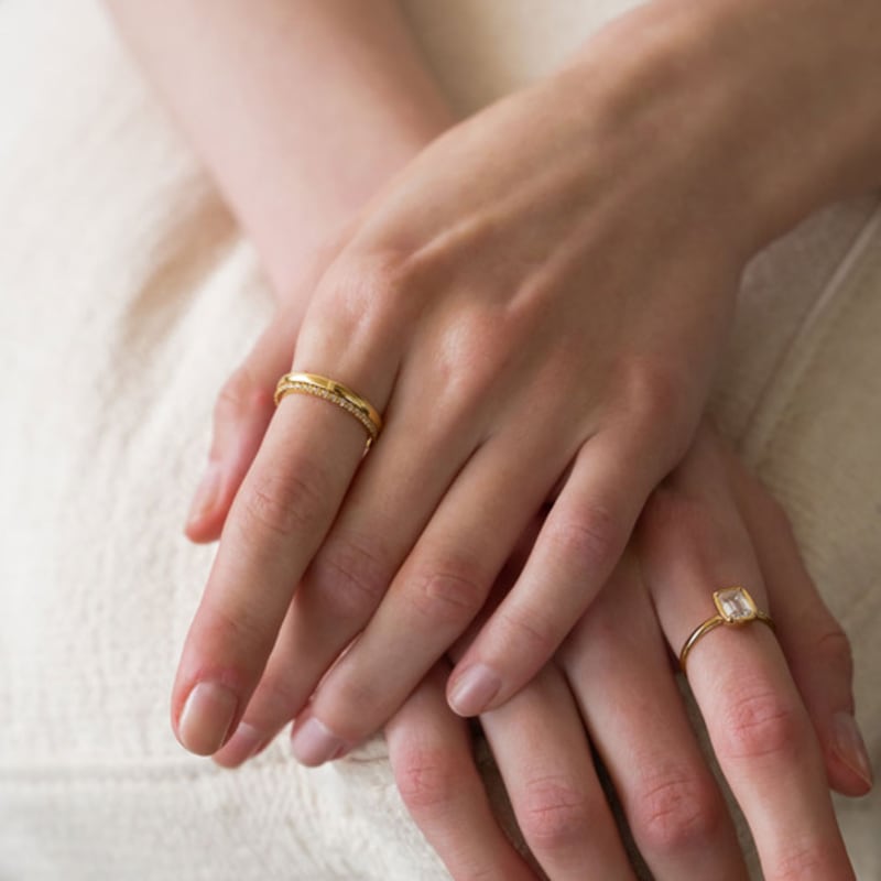 Dawn of Me Clear Slim Ring