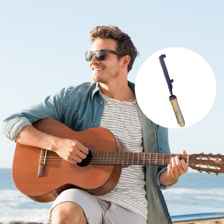 Guitar Fret Cleaning Tool Stainless Steel Slot Repair Tool for Deepening and Debris Removal, Detail Maintenance, Single Piece Home Use