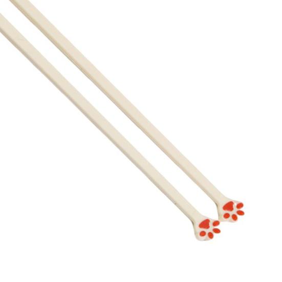 1 Pair Cat Claw Chopsticks Non-slip Lightweight Sushi Noodle Chopsticks Reusable Food-grade Safe