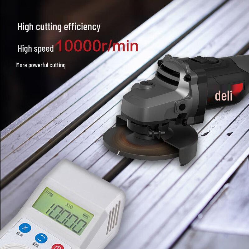 Deli Cordless Brushless Angle Grinder CN plug (adapter included)